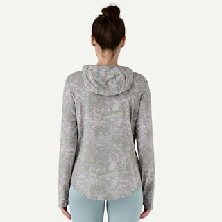 W's Tropic Comfort Natural Hoody - Rock Wash Thermal Blue