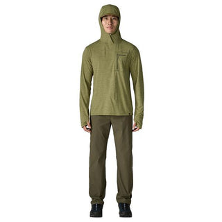 M's Cap Cool Sun Hoody - Fitz Roy Trout - Caper Green