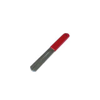 TAILOUT HOOK FILE STAINLESS/RED