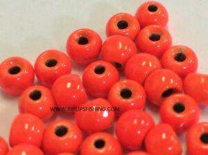 MFC BRASS BEADS HOT ORANGE