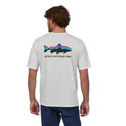 M's Home Water Trout Organic T-Shirt