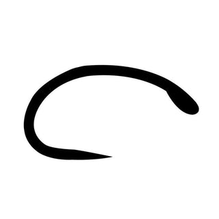 Gamakatsu C12BM Midge Hook Large Eye Barbless Hook