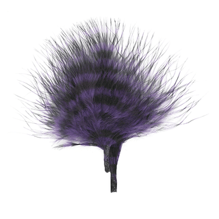 BARRED MARABOU BLOOD QUILL