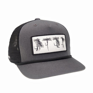 TROUT TIES 5-PANEL HAT