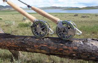 LAMSON CENTER AXIS ROD AND REEL SYSTEM