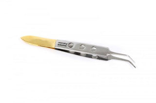 DELUXE 4" ANGLED TWEEZER