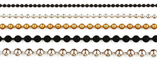BEAD CHAIN EYES- SILVER