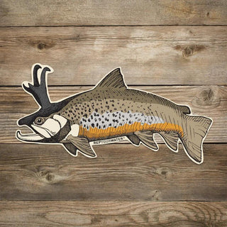 Troutalope Sticker