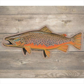 Big Dog Brown Artist's Reserve Sticker