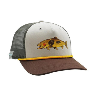 Bison Trout 5 Panel Hat
