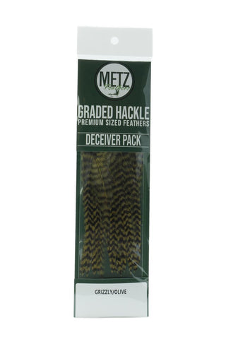 HACKLE DECEIVER/STREAMER PACK