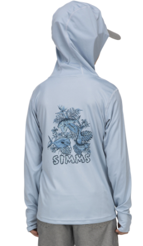 K'S SOLAR TECH HOODY STEEL BLUE