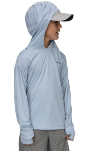 K'S SOLAR TECH HOODY STEEL BLUE