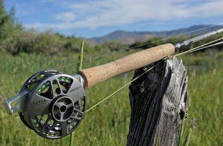LAMSON CENTER AXIS ROD AND REEL SYSTEM