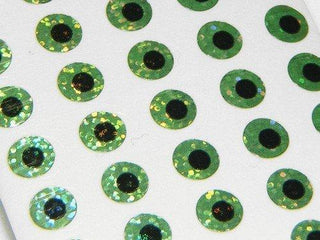 FLAT STICK ON EYES 3/16"