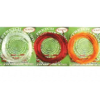 STRETCH ROUND RIB BLACK