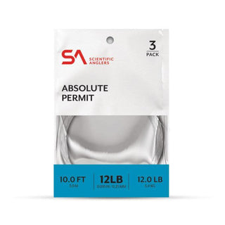 SA Absolute Permit Saltwater Tapered Leader