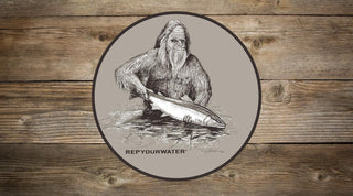 Squatch and Release Sticker