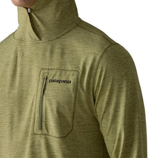 M's Cap Cool Sun Hoody - Fitz Roy Trout - Caper Green