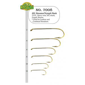 MFC 4XL NYMPH & STREAMER HOOKS