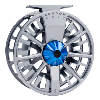 arctic silver fly reels GURU S-SERIES -7+ ARCTIC