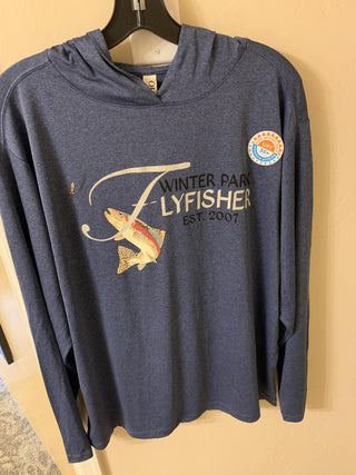 CONFLUENCE HOODY INDIGO HEATHER