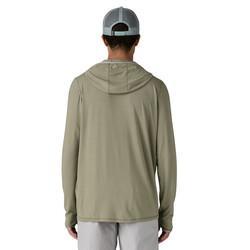 M's Tropic Comfort Natural Hoody- River Rock Green