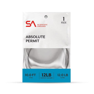 Absolute Permit 1-Pack Saltwater Tapered Leader