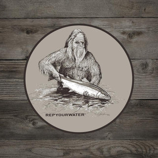 Squatch and Release Sticker