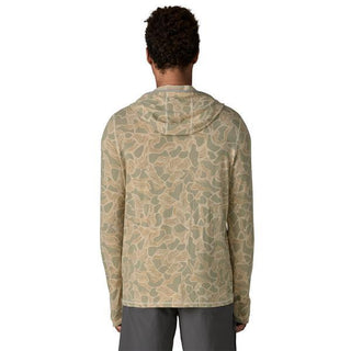 M's Tropic Comfort Natural Hoody- Coastal Edge: Natural