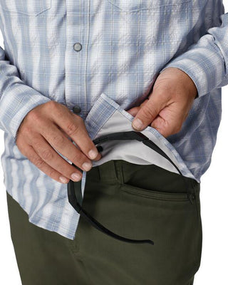 M's Big Sky LS Shirt- Bimini Blue