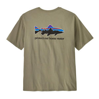 M's Home Water Trout Organic T-Shirt