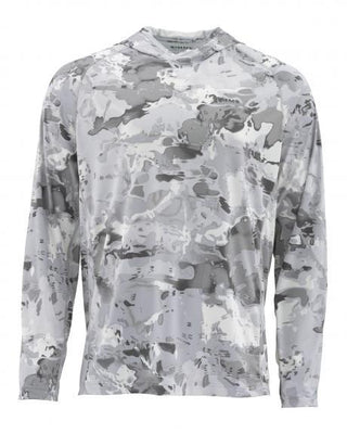M'S SOLARFLEX HOODY PRINT CLOUD CAMO GREY