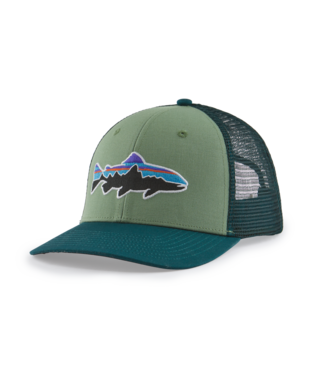 FITZ ROY TROUT TRUCKER HAT SEDGE GREEN