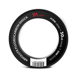 ABSOLUTE FLUOROCARBON SHOCK TIPPET 30M