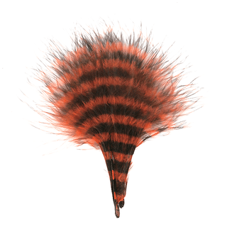 BARRED MARABOU BLOOD QUILL