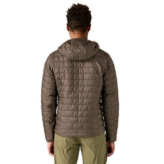 Patagonia Men's Nano Puff Fitz Roy Trout Hoody - Otter Brown