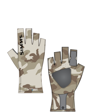 SolarFlex SunGlove- Woodland Camo Sandbar
