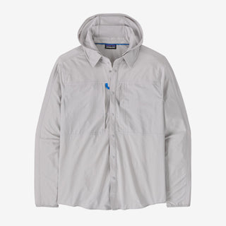 M'S RIVER RAMBLER HYBRID SUN HOODY-CRISP GREY