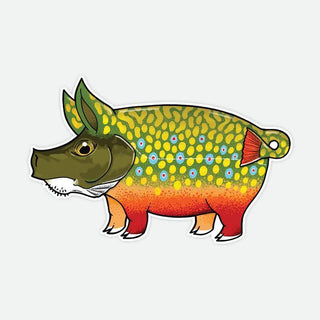 PIG BROOK TROUT STICKER