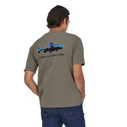 M's Home Water Trout Organic T-Shirt