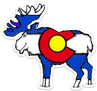 MOOSE STICKER