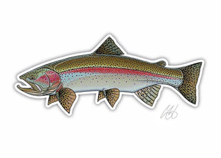 RAINBOW TROUT STICKER