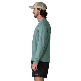 M's L/S Cap Cool Daily Shirt - Fitz Roy Trout - Blue Sage