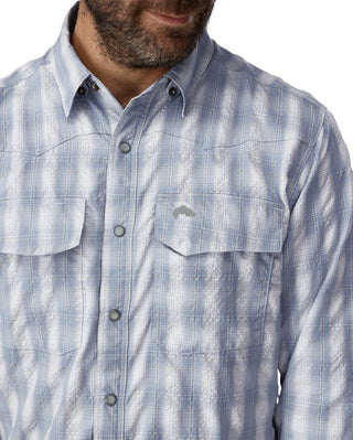 M's Big Sky LS Shirt- Bimini Blue